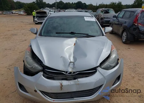 2013 Hyundai Elantra Gls from USA, damaged, VIN 5NPDH4AEXDH314789